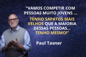 Paul Tasner, Co-founder & CEO of PulpWorks, que, aos 66 anos, tornou-se empreendedor.